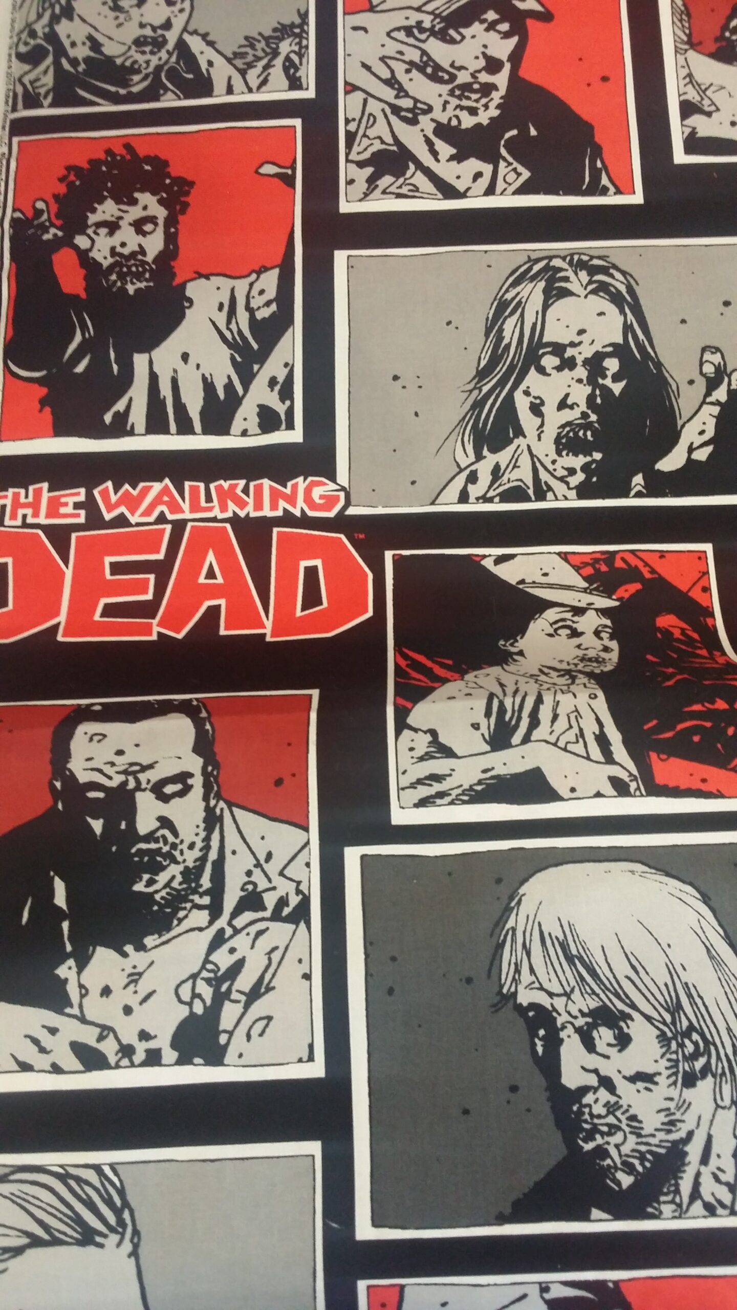 'The Walking Dead' Pure Cotton Fabric 1 'The Walking Dead' Pure Cotton Fabric