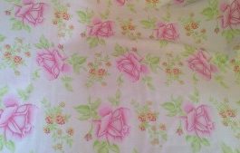 Vintage Tea Roses Quilting Fat Quarter