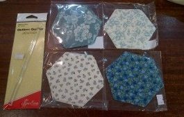 Quilting for Beginners: 5" Machine Cut Hexagon Kit