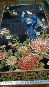 Japanese Fabric Panel 100% Cotton