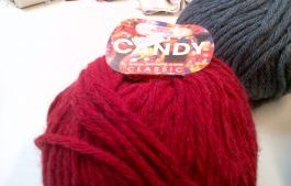 Super Chunky Wool 9mm Knit Red 'Candy' by Adriafil