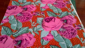 Kaffe Fassett Cotton Fabric 'August Rose' 1 Kaffe Fassett Cotton Fabric 'August Rose'