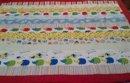 Bright Hedgehog Easy to Make Quilt Kit